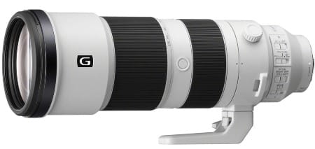 Sony telephoto lens