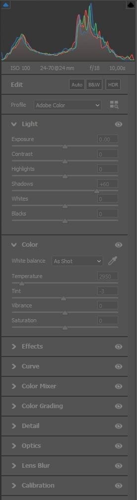 Camera RAW Workflow Optimization