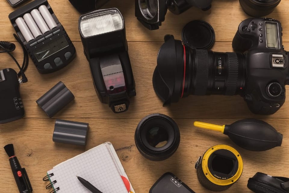 Top 12 Photography Equipment and Accessories for Beginners